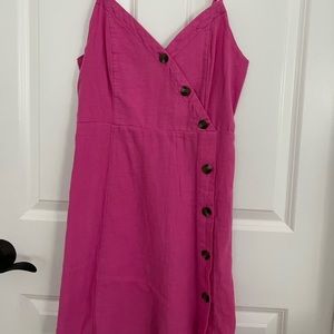 S Abercrombie & fitch pink dress